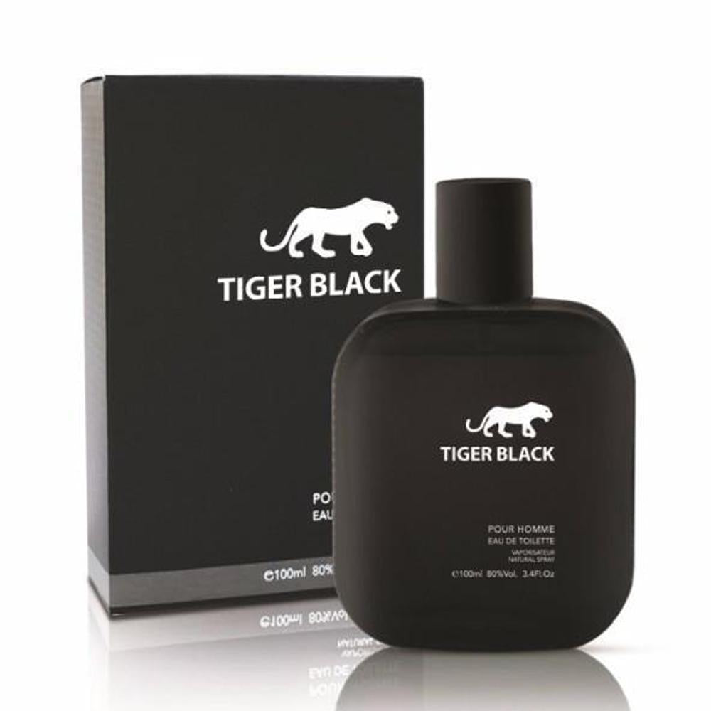 Tiger Black Perfume For Men – Long Lasting Eau de Toilette 100ml | Best Fragrance in Pakistan