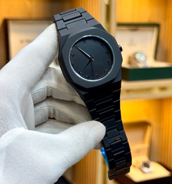 Full Black Aura Quartz Watch β Lightweight Design, , Premium Quality & Finish β Best Quality Analog Watch For Boys β Watch For Men | Full Black Color Watch